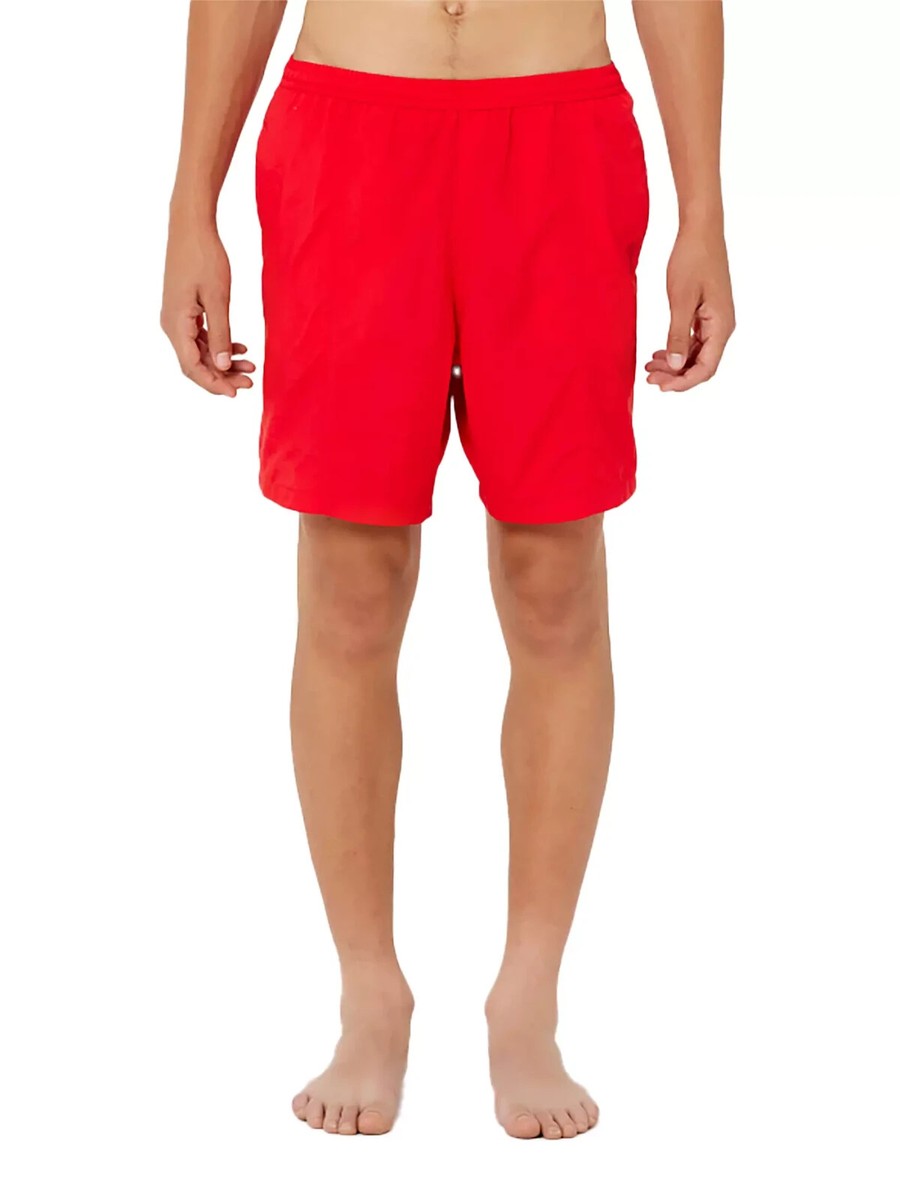 水着 Ami Alexandre Mattiussi Ami De Coeur Beach AMI Alexandre Mattiussi Embroidered Logo Swim Shorts Men's M