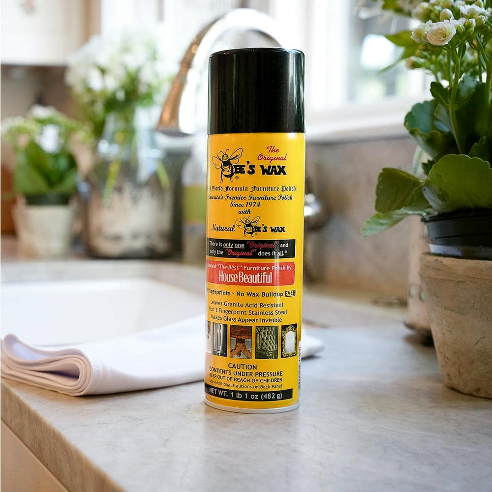 The Original Bee's Wax Beeswax Old World Formula Furniture Polish Spray