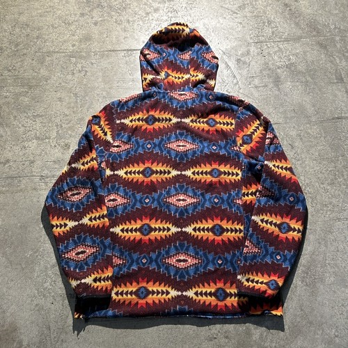 Dravus 1/4 Snap Fleece Aztec / Western Pullover Hoodie Men’s Size Large - Picture 5 of 7