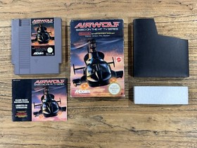 AirWolf Nintendo NES PAL A Version Boxed With Manual🔥HOT GAME🔥