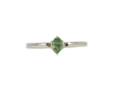 RARE Antique Demantoid Garnet + Ring Ancient Child Anti-Drowning Danger Talisman