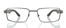 New PERSOL PO 8806 col 2 52mm Gunmetal Black Eyeglasses Frames Only Italy