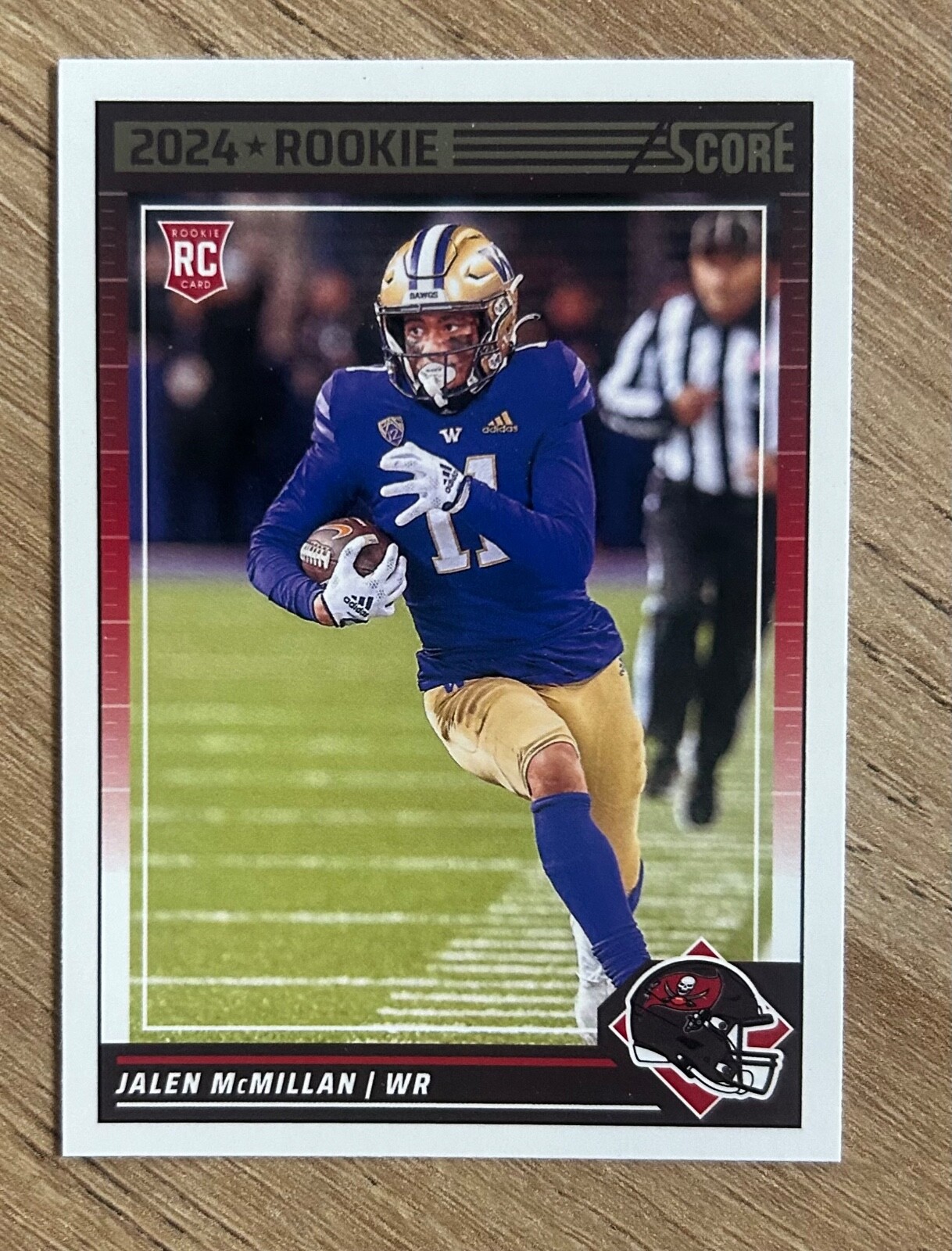 2024 Panini Score - Jalen McMillan  Rookie #380 (RC) Tampa Bay Buccaneers