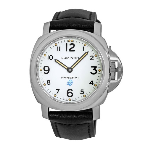 PANERAI Stainless Steel 44mm Luminor Base Logo PAM 630 White B...