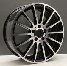 MERCEDES 18” CLA A CLASS AMG-LINE W176 ALLOY WHEEL RIM BLACK TURBINE GENUINE X1
