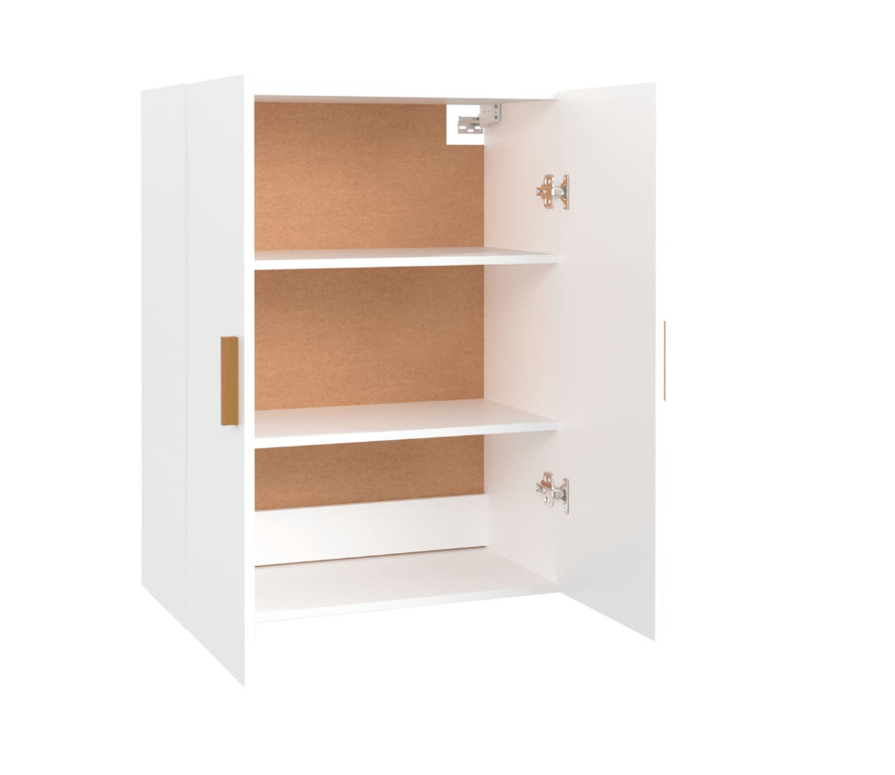 Buffet haut blanc 69,5 cm pour optimiser les petits espaces