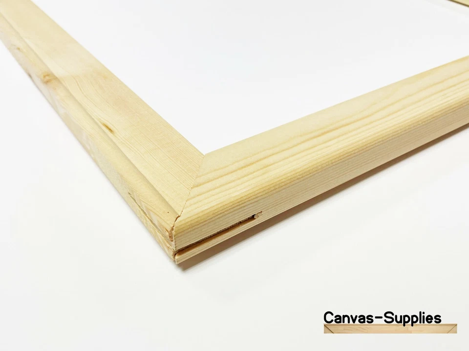 Canvas Stretcher Bars, Canvas Frames, Pine Wood 18mm & 38mm Thick - Sold By Pair - Image 3 of 4