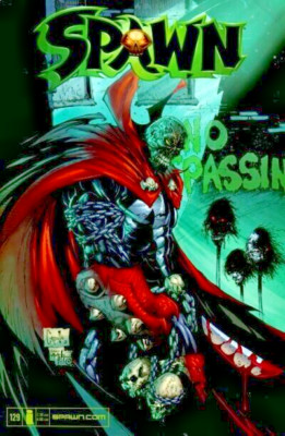 SPAWN 129 First print Todd McFarlane Image  NM- *** FREE UK POST ***