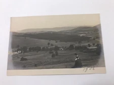 Panorama View Near Hartwick New York RPPC Postcard Near Oneonta NY