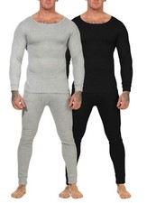 Funktionsunterwäsche Herren SET - Langarm Thermo-Shirt + lange Thermo-Unterhose