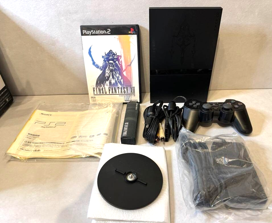 SONY PS2 SCPH-75000FF Final Fantasy XII Pack Tested With Box