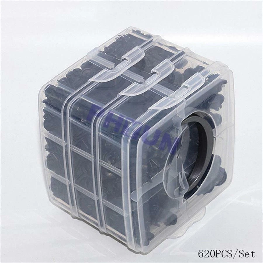 620x 3 capas revestimiento de puerta de coche tablero parachoques sujetador clip de fijación 16 tamaños Foto 2 de 4