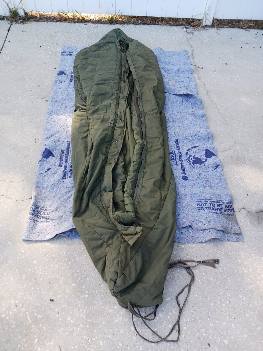 Military Sleeping Bag Mummy Style w Hood intermediate Cold Weather