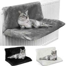 Gatto Gattino Appeso Radiatore Pet Cane Letto Caldo Pile Cestino Culla Amaca Peluche