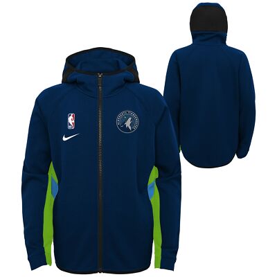 Nike NBA Youth Boys Minnesota Timberwolves Thermaflex Travel Showtime  Hoodie
