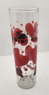 Love Bug Tall Thin Glass (unsure shot glass or cocktail glass)