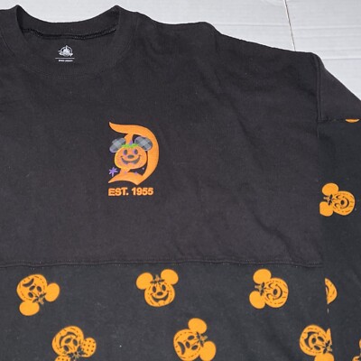 Disneyland Resort Halloween Spirit Jersey Size 2XL Pumpkin Mickey