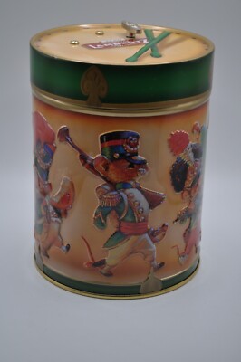 Vintage Musical Tin Christmas Lambertz Soldiers