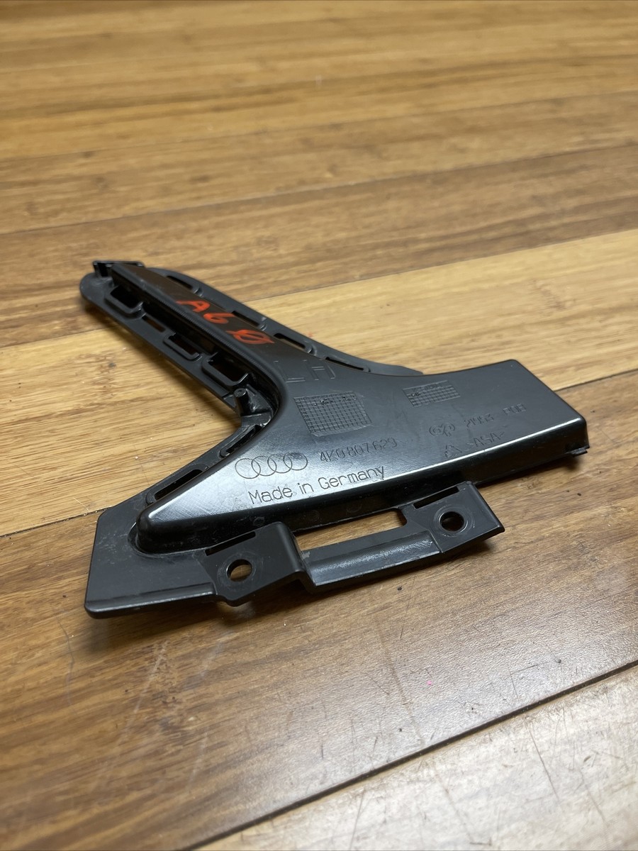?18-21 AUDI A6 C8 FRONT BUMPER LEFT LOWER STRIKER PLATE 4K0807629 