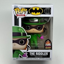 Funko Pop THE RIDDLER LA Comic Con Exclusive BATMAN Heroes 469 New HIGH GRADE