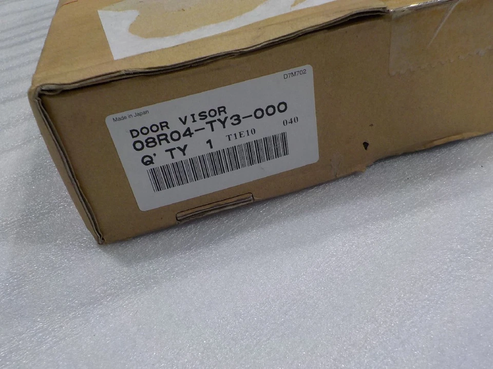 Juego genuino de visera de puerta delantera y trasera delantera y trasera Honda Acura LEGEND KC2 RLX Foto 3 de 3