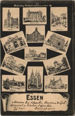 CPA AK Gruss aus Essen GERMANY (1135056)