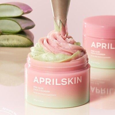 APRILSKIN Pink Aloe Pack Cleanser 120 g / 4.23 oz. K-Beauty