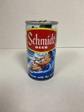 schmidt yellow band can boating and waterskiing scene