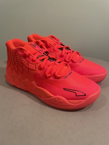 Puma MB.01 LaMelo Ball Red Blast 2021 GS &amp;amp;amp; TODDLER 376886-02 NEW