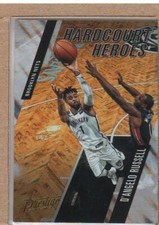 D'Angelo Russell 16 2017-18 Panini Prestige Hardcourt Heroes Mist Parallel