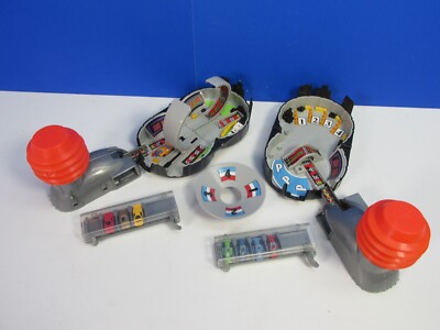Vintage Micro Fast Car Wheel Spielset Bluebird BBT 1997 Mini Spielzeug Set 1990er