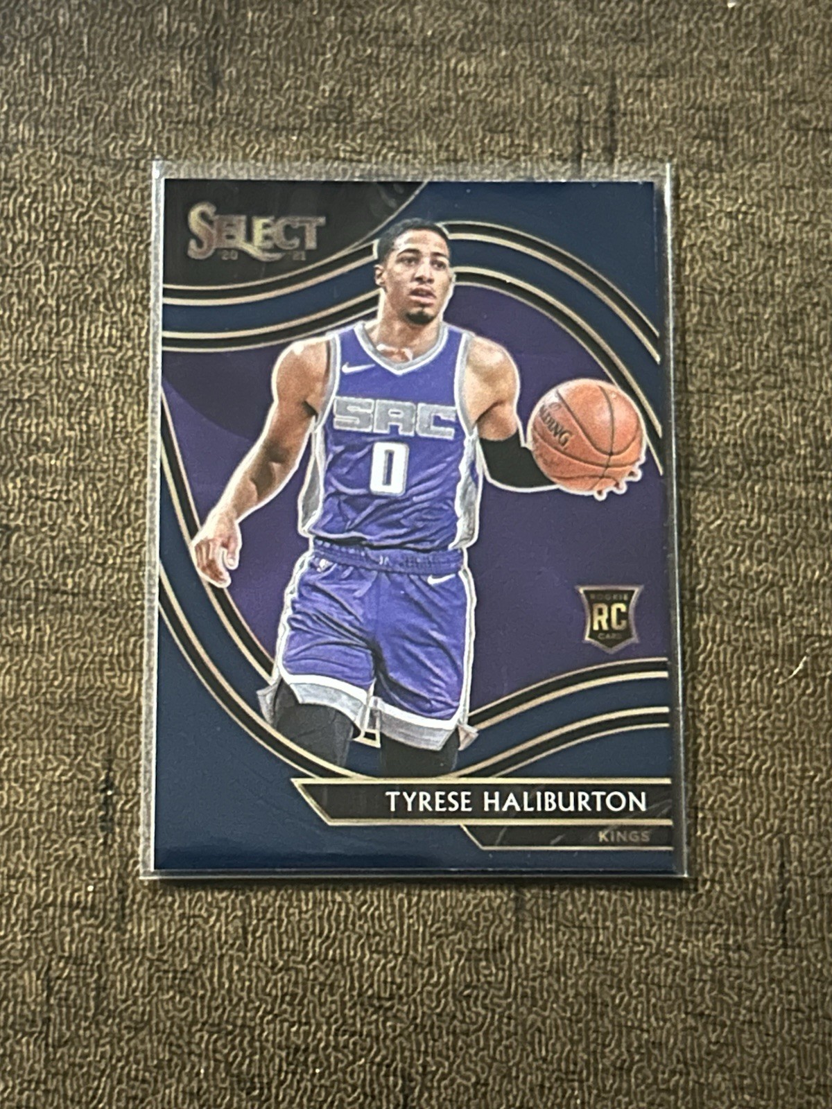 2020-21 Panini Select - Courtside Tyrese Haliburton #289 Blue RC