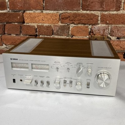 Yamaha CA-810 Natural Sound Stereo Amplifier For Parts But Works
