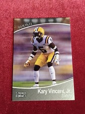 2021 SAGE Hit Premier Draft #84 Kary Vincent Jr RC SILVER PARALLEL 🔥 LSU