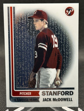 🔥2005 Topps Pristine THE COLLEGE YEARS STANFORD SP Jack McDowell #123 1249/1999