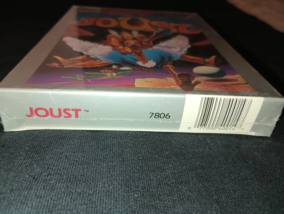 Joust (Atari 7800 7806 1982) - Nuevo sellado de fábrica con etiqueta colgante Foto 3 de 4