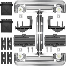 NEW W10712395 Dishwasher Upper Rack Adjuster Metal Kit PS10065979 AP5957560