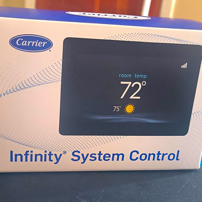 Carrier Infinity System Control Wi-Fi Touch Screen Thermostat SYSTXCCITC01-C