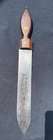 Civil War Era J. W Owen Surgical Bone Saw Amputation Butcher Knife Full Engraved