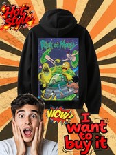 Pattern Printed Black Hoodie, Sizes S-3XL, Halloween, Gift, Home, Casual, Fashio