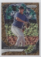 2020 Panini Prizm Tier II Quick Pitch Bronze Donut Circle 6/25 Brock Burke 0n1l