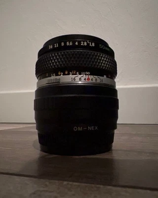 OLYMPUS OM-SYSTEM ZUIKO MC AUTO-S 50mm 1:1.8 FILTRE HOYA 49mm SKYLIGHT (1B) - Photo 1/4