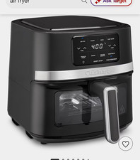 Cuisinart 4.5 Qt Digital Air Fryer Basket Timer Temp Control Black AIR-160NAS