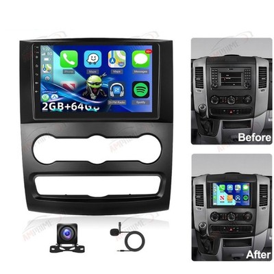 10.1'' 2+64GB Für VW Crafter 2006-2017 Android 15 Autoradio CarPlay GPS Navi +Kam