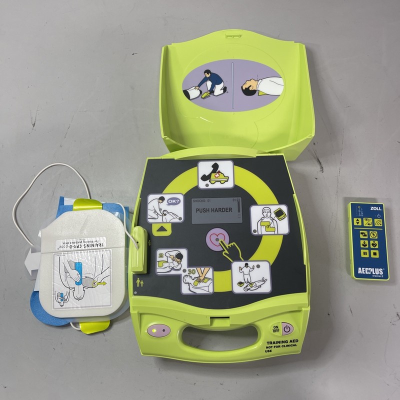 Zoll AED Plus Trainer 2 With Remote/Pads