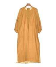 HUMAN WOMAN Dresses Mustard M 2200642726117