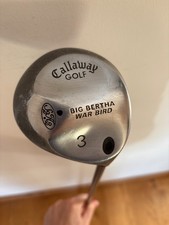 Callaway Big Bertha War Bird 3-Wood Golf Club Fairway Gems Ladies Flex Graphite