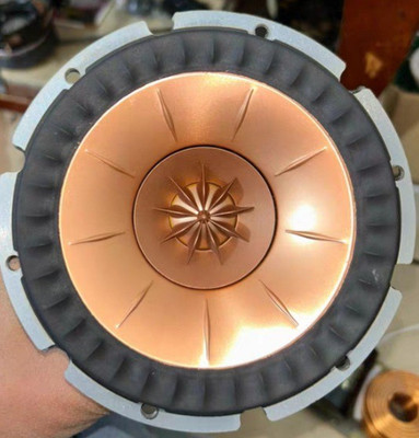 One KEF LS50 Meta Uni-Q MF/LF and Tweeter Driver Copper