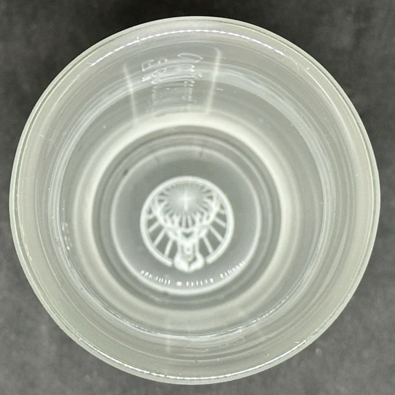 Jägermeister Shotgläser 6er Set 2 cl Milchglas frosted Kurze Stamperl Party Shot - Bild 3 von 4