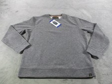 JACHS New York Sweatshirt Mens Large Gray Crewneck Fleece Pullover Outdoor